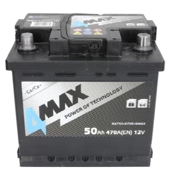 4MAX Akumulator 50Ah / 470A / D+