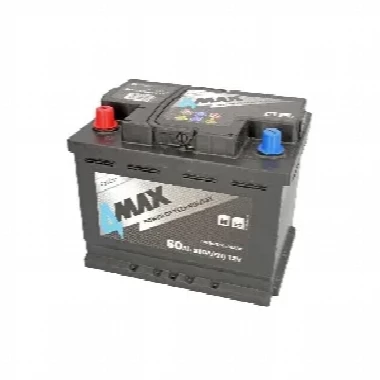 4MAX Akumulator 60Ah / 510A / L+