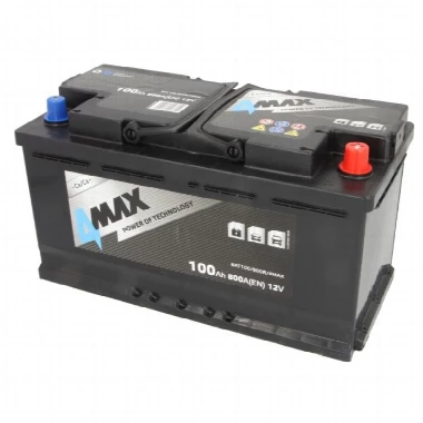 4MAX ECOLINE Akumulator 100Ah / 800A / D+