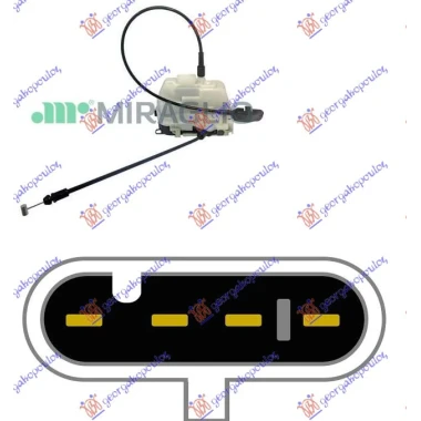 BRAVA PR.VR. CENT.ZAKLJ.BELA 5VR (4pin)