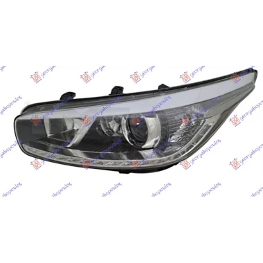 FAR EL. 5VR. CRNI LED DN.SV. SA MOT DEPO