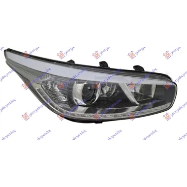 FAR EL. 5VR. CRNI LED DN.SV. SA MOT DEPO