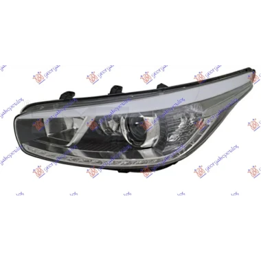 FAR EL. 5VR. CRNI LED DN.SV. SA MOT TYC