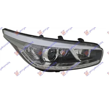 FAR EL. 5VR. CRNI LED DN.SV. SA MOT TYC
