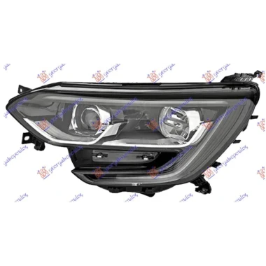 FAR EL. (H7/H7) CRNI LED DNEV. SV. (TYC)