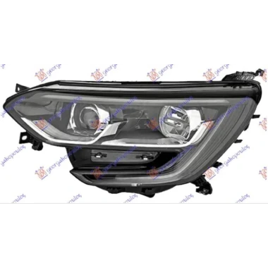 FAR EL. H7/H7 CRNI LED DNEV.SV. (TURSKA)