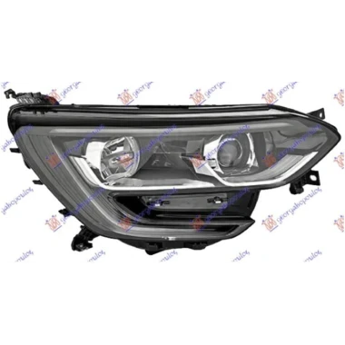 FAR EL. H7/H7 CRNI LED DNEV.SV. (TURSKA)