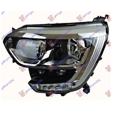 FAR EL. (H7/H7) HROM LED DNEV. SV. (TYC)
