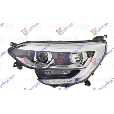 FAR EL. (H7/H7) HROM SA LED DN.SV. VALEO