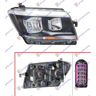 FAR ELEKTRICNI (H7/H15) (HELLA)