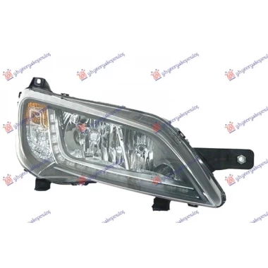 FAR ELEKTRICNI CRNI SA LED DNEVNIM SVETLOM (MARELLI)