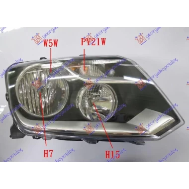 FAR ELEKTRICNI (H7/H15) 13- (VALEO)