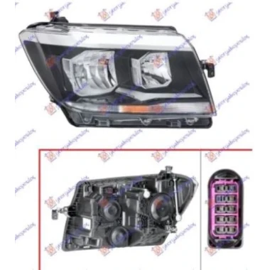 FAR ELEKTRICNI (H7/H15) (TYC)