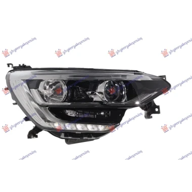 FAR ELEKTRICNI (H7/H7) HROM (SA LED DNEVNIM SVETLOM) 21- (VALEO)