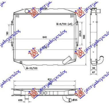 HL. 2.5TDi M/A +/-A/C(45x59.8x5.3)BAKAR