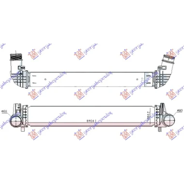HL. INTERKULERA 2.0 (GTi) BEN 690x105x80