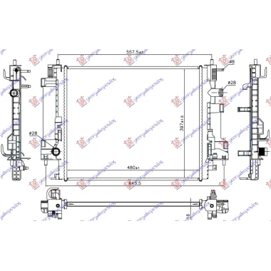HL. MOT. 0.9 TURBO 1.0 12v BEN-EL. 48x40