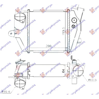 HLA INTERC.1.6-1.8-2.0TDCi-2.5B(60x128x5