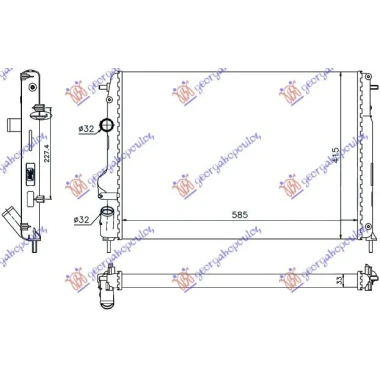 HLAD 1.6BEN1.5DCI+AC(58.5x41.5x34)B.SENS