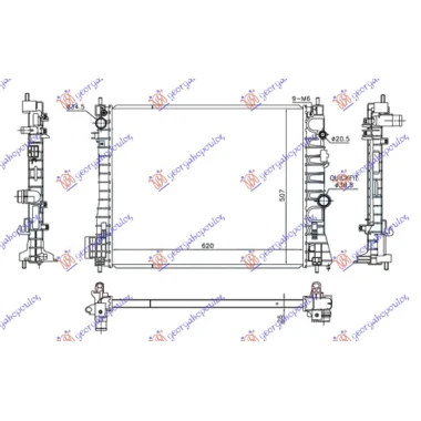 HLAD 1.7DTi/CDTi MANUAL DIZ (620x510x26)