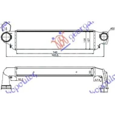 HLAD INTER.2.0TD 01-03 (54x130x50)(50/62