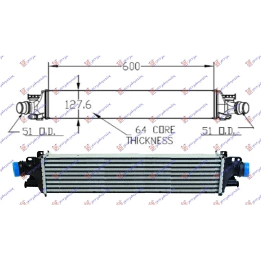HLAD INTERC. 1.3TD (60x129x64)