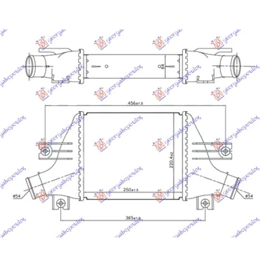 HLAD. INTERC.  1.6-1.8 HDi DIZEL