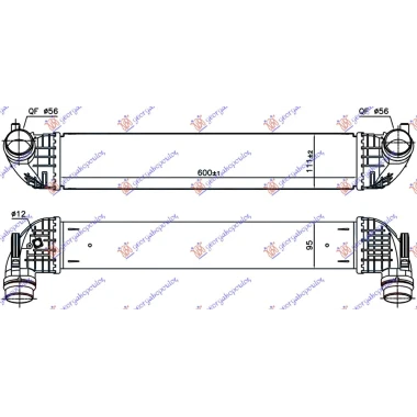 HLAD. INTERC. 1.6 CDTi DSL (600x114x9