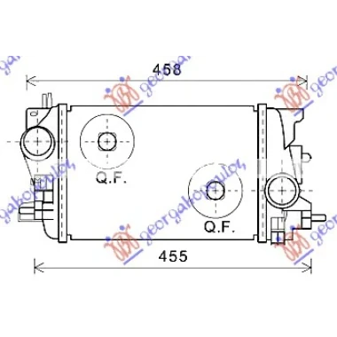 HLAD INTERC. 1.7 CDTi (315x218x64)