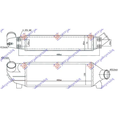 HLAD INTERC. 2.0TDi (40x12.7x76) 00-02