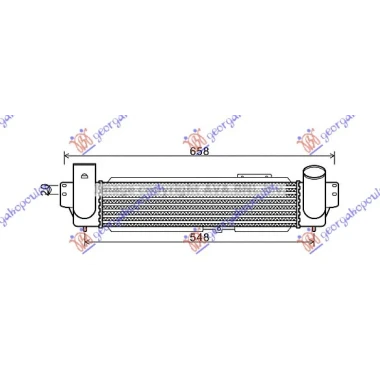 HLAD INTERC. 2.5 CRDi -06 (450x100x90)