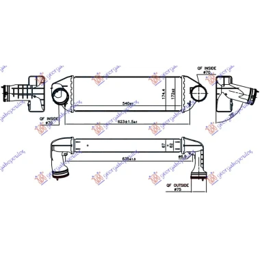 HLAD. INTERC. 3.0 sd/xDrive (540x172x67)