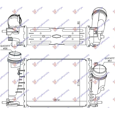 HLAD. INTERC.1.6-1.8 TCE BEN/1.6 DCI DIZ