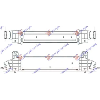 HLAD INTERC.2.0-2.2 TDCi-TDDi(41.2x91x85