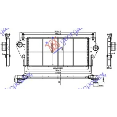 HLAD INTERC.2.0i-16V-1.9DCi(660x30x33)-0