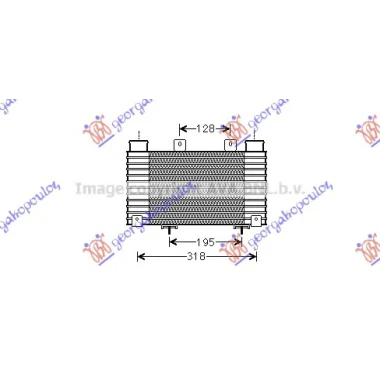 HLAD INTERCOOLER 2.5-3.0 TDCi (245x198)