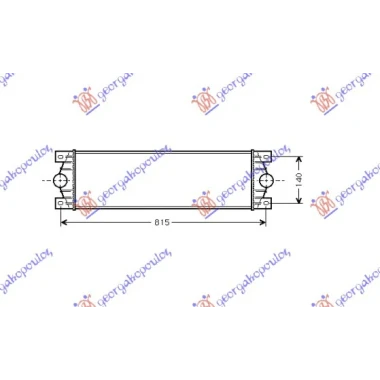 HLAD INTERCOOLER DIZEL -03 (68x18.1x4)