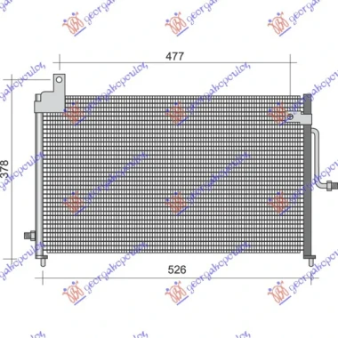 HLAD KLIME 0.8 6V - 1.0 8V (50x30.2x2.0)