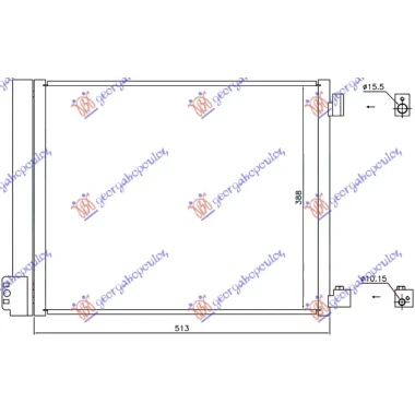 HLAD KLIME 1.2DIG-1.5i16V(51x38)(HR12DDR