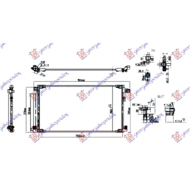 HLAD. KLIME 1.8 HIBRID BENZIN (67x37x12)