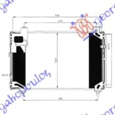 HLAD. KLIME 2.0 BEN 590x370x16 CEV DIJAG