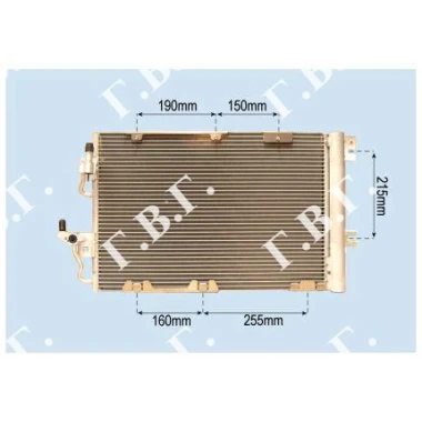 HLAD KLIME 2.0i16V (55.5x38.2x1.8)