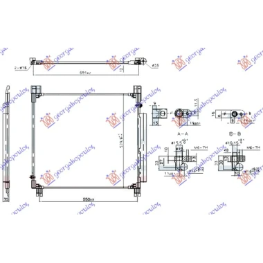 HLAD. KLIME 2.4-2.8 D DIZEL (575x510x12)