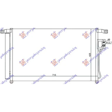 HLAD KLIME 2.7 i24V-2.2 CRDi (67.5x42.5)