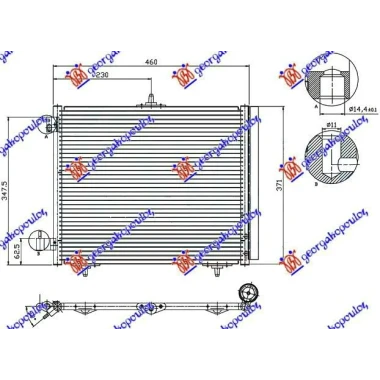 HLAD KLIME BEN-DIZ 05- (42x37) 3 NOSACA