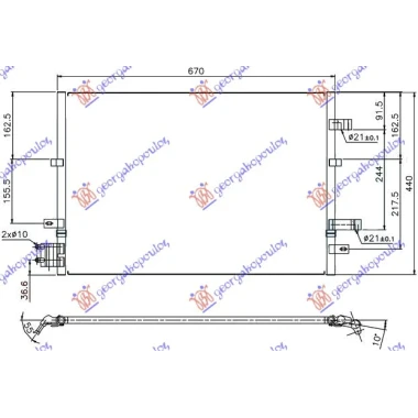 HLAD KLIME SVI MODELI BEN-DIZ(63x44x1.6)