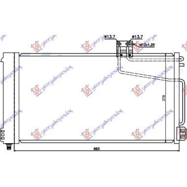 HLAD KLIME SVI MODELI BEN(64x37)VENTIL12