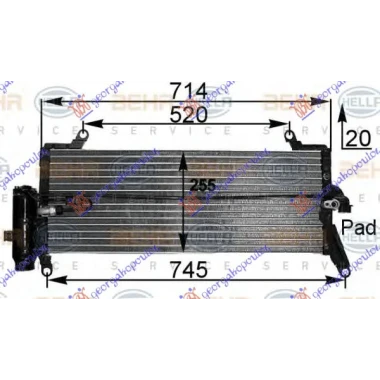 HLAD KLIME1.1i-1.2i8V-1.4i16V(71.5x25)