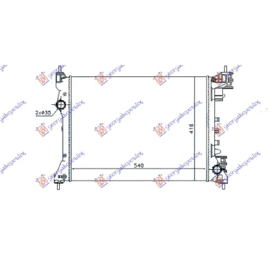 HLAD MOT. 1.4i16V +/- A/C (54x41.5x1.6)