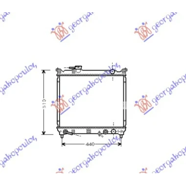 HLAD MOT. 1.6 16V+A/C(42.5x49) AUTOMATIC